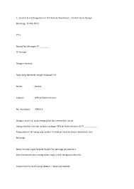 Dengan mengetahui namanya, tentu anda sudah bisa menebak bahwa di dalam surat ini nantinya berhubungan dengan barang yang dikirim dan diterima oleh seseorang yang melakukan transaksi pengiriman barang. Doc Contoh Surat Pengunduran Diri Resign Beserta Alasannya Deri Suryadi Academia Edu