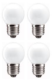 4 Pack 60w 45mm Mini Globes Es E27 Opal Buy Online In Israel At Desertcart