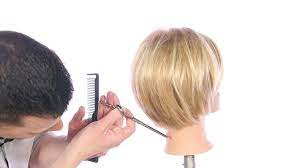 How to style a bob haircut? How To Cut A Textured Bob Haircut Thesalonguy Youtube