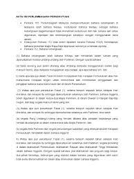 Bahawa bahasa kebangsaan adalah bahasa melayu (bm) dan ditulis dalam bentuk. Akta 152 Perlembagaan Persekutuan