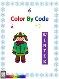 Rhythm Color By Code Winter Elementary Music Coding Elementary Music Education