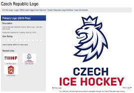Minipuck logo lion czech ice hockey. Twitter à¤ªà¤° Chris Creamer Hockey Slovakia S New Logo For 2019 Https T Co 7ofg1e97t6
