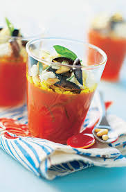 Tomates En Gelee De Basilic Et Feta Recette Tomates Aperitif Recette Tomate