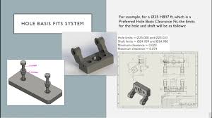 Metric Fits Tolerances Grabcad Tutorials