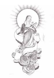 Mas ela seria batizada em santa maria dos pobres, em cássia, pois sua cidade natal não possuía ainda uma pia para batismo. Santa Rita De Cassia Tattoo By Mateuzord On Deviantart