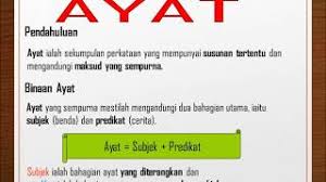 Jika bahasa indonesia adalah bahasa sop, maka adi lantai menyapu akan menjadi kalimat yang umum. Nota Pola Ayat Dasar Youtube