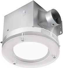 Tosca 7117 02 Bn Bathroom Fan Integrated Led Light Ceiling Mount Exhaust Ventilation 1 5 Sones 80 Cfm Frosted Glass Amazon Com