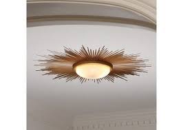 Contemporary Bathroom Lighting And Vanity Lighting By Interior Homescapes Low Ceiling Lighting Flush Mount Ceiling Lights Sunburst