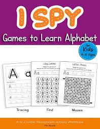 In standard fonts, the letters a, m, t, u, v, w and y each has a vertical line of symmetry that divides it into two corresponding mirror images. I Spy Games To Learn Alphabet For Kids 4 8 Ages Tracing Find Mazes A To Z Letter Recognition Activity Workbook Fhunta P R 9798651150687 Amazon Com Books