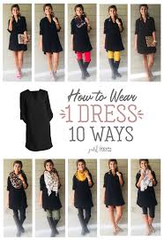 How To Wear 1 Black Dress 10 Ways This Black Dress Is So Versatile And Can Be Styled And Worn In So Many Ways Fashion Black Women Fashion Ladies Tops Fashion