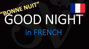 Bonsoir means 'good evening' whereas bonne soirée means 'have a good evening'. How Do You Say Good Night In French Translation French Pronunciation Youtube