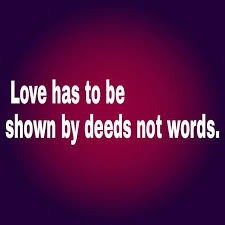 Swahili Proverb Cool Words Deeds Not Words Marriage Romance