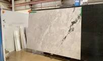 Getting ready to cut this incredible Arctic Sky Quartzite supplied by  @ciot.toronto for the newly renovated @tetherwoodspa ,  #classicgraniteandmarble #arcticskyquartzite #stonedesign #quartzite #519  ...