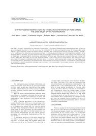 (yo) (despertarse), (levantarse) y (vestirse) todos los días a eso de las ocho. Pdf Anthropogenic Modifications To The Drainage Network Of Rome Italy The Case Study Of The Aqua Mariana