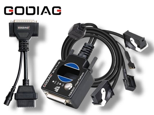 Tampilan software Godiag GT108 di laptop