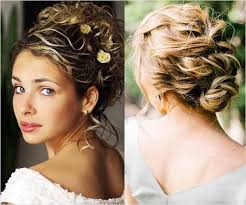 Thanks to this hairdo, you can visually change the shape of your face. Simple And Stunning Updo Hairstyles For Curly Hair Hair Style