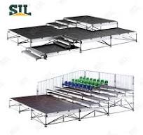 SIL Custom Metal Frame Layher Deck Stage Truss Roof Profile Aluminum Layher  Stage System for Sale