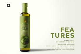 Download Cooking Oil Bottle Packaging Mockup Designertale