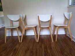 Nordmyra Chair White Birch Furniture Dining Chairs Chair