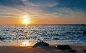 20 beautiful hd sea beach wallpapers backgrounds beach wallpaper beach landscape beach images hd. Beach Sunset Landscape View Hd Wallpaper