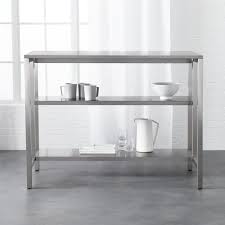 Shop Coterie Stainless Steel Kitchen Cart An Impromptu Island Prep Space Extra Seating Tons Of Storage This Multi Functional Design Modern Farmhouse Kitchens Farmhouse Style Kitchen Dining Room Storage