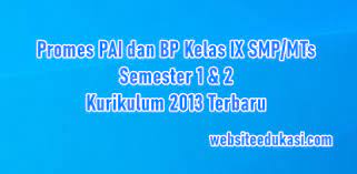 We did not find results for: Promes Pai Kelas 9 Kurikulum 2013 Tahun 2021 2022