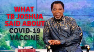 Nigerian charismatic televangelist, prophet temitope balogun joshua, fondly christened prophet, has been reported dead. Tb Joshua On Covid 19 Vaccine Quotes By T B Joshua