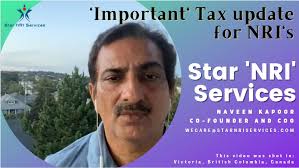Important tax update for NRIs