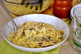 паста с курицей и грибами в сливочном соусе калорийность Pasta S Tuncom Recept Eda Blyuda Iz Pasty Kulinariya
