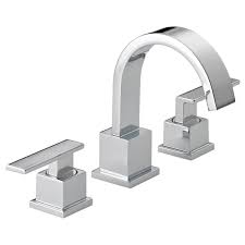 The lahara® faucet is featured in this installation video, but the. Delta 3553lf Vero Two Handle Widespread Lavatory Faucet Chrome Park Supply Company
