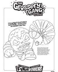 Top quality coloring sheets for free. The Grossery Gang Series 3 Coloring Sheets Pages Kids Time