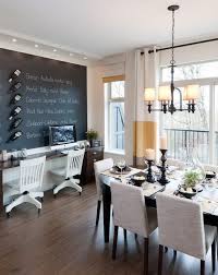It is enough to equip your living room with a big table and a couple of chairs. Kinfield Dining Room Dining Room Office Dining Room Playroom Combo Dining Room Office Combo