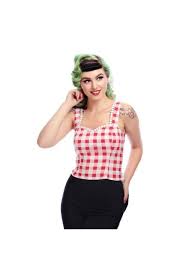 Gamme vichy femme lägg femme i min önskelista. Epingle Sur Haut Top Pin Up Et Rockabilly