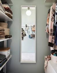 Nissedal White Mirror 40x150 Cm Ikea In 2020 Ikea Ikea Nissedal Wall Brackets
