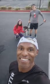 A 4 mile dog walk this morning