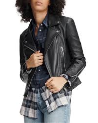 Rag Bone Mack Leather Biker Jacket Women Bloomingdale S Womens Biker Jacket Biker Jacket Biker Girl Outfits
