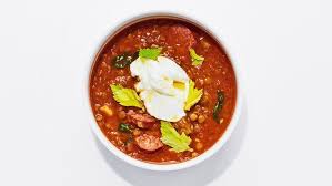Kielbasa And Lentil Soup With Lots Of Basil Recipe Recipe Kielbasa Hearty Soups Soup