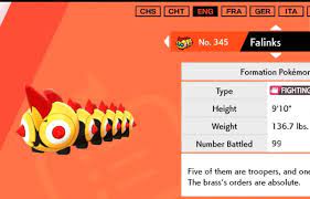 Pokemon Sword And Shield Falinks Locations How To Catch And Evolve Segmentnext