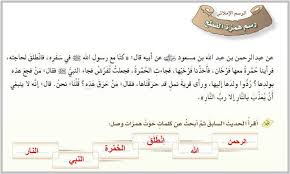 رسم همزة القطع ص 111 المصدر السعودي