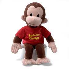 Classic Curious George Stuffed Animal With Red Shirt By Gund Curious George Stuffed Animal Curious George Plush Curious George Doll