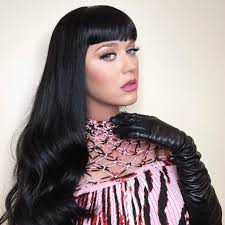 Maybe you would like to learn more about one of these? Katy Perry S Black Hair Color And Bangs For American Idol Popsugar Beauty