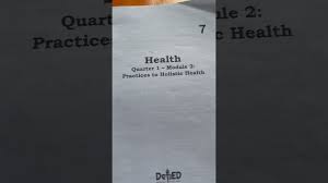 Infed modules pdf (various sectors and. Health 7 Quarter 1 Module 2 Practices To Holistic Health Answers Youtube