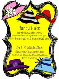 See more ideas about derby hats, hats, hat fashion. Derby Hats For The Kentucky Derby Matches Ky Derby Clip Art Set Tpt