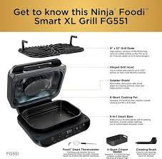 Ninja Fg551 Foodi Smart Xl 6 In 1 Indoor Grill In 2021 Grilling Kebabs On The Grill Indoor Grill