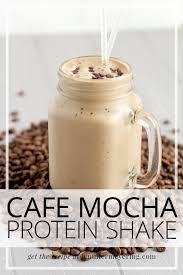 Want to use it in a meal plan? Cafe Mocha Protein Shake Jennifer Meyering