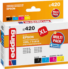 edding edd 420 ink epson multipack t18xl refill