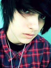 Discover (and save!) your own pins on pinterest I Just Love When Brown Eyes Are So Dark They Look Almost Black Cute Emo Boys Hot Emo Boys Emo Hair