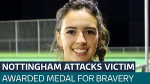 Nottingham attacks victim Grace O'Malley-Kumar to receive George Medal for  bravery