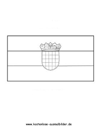 Gratis blätter zum anmalen für portugiesischer flagge in verschiedenen papiergrößen downloaden. Ausmalbilder Malvorlagen Fahnen Kroatien