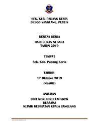 Tarikh hari sukan negara 2019. Hari Sukan Negara 2019 Flip Ebook Pages 1 15 Anyflip Anyflip